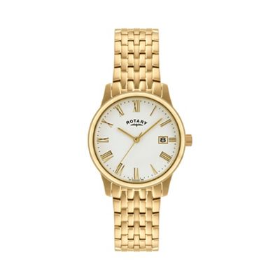 Men's gold plated dress watch gb00794/32